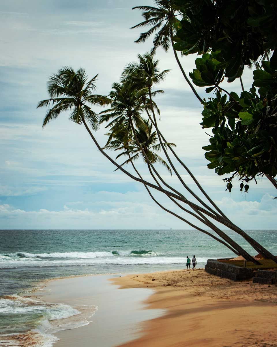 Tafereel in Sri Lanka